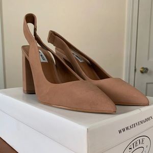 Steve Madden camel color heels